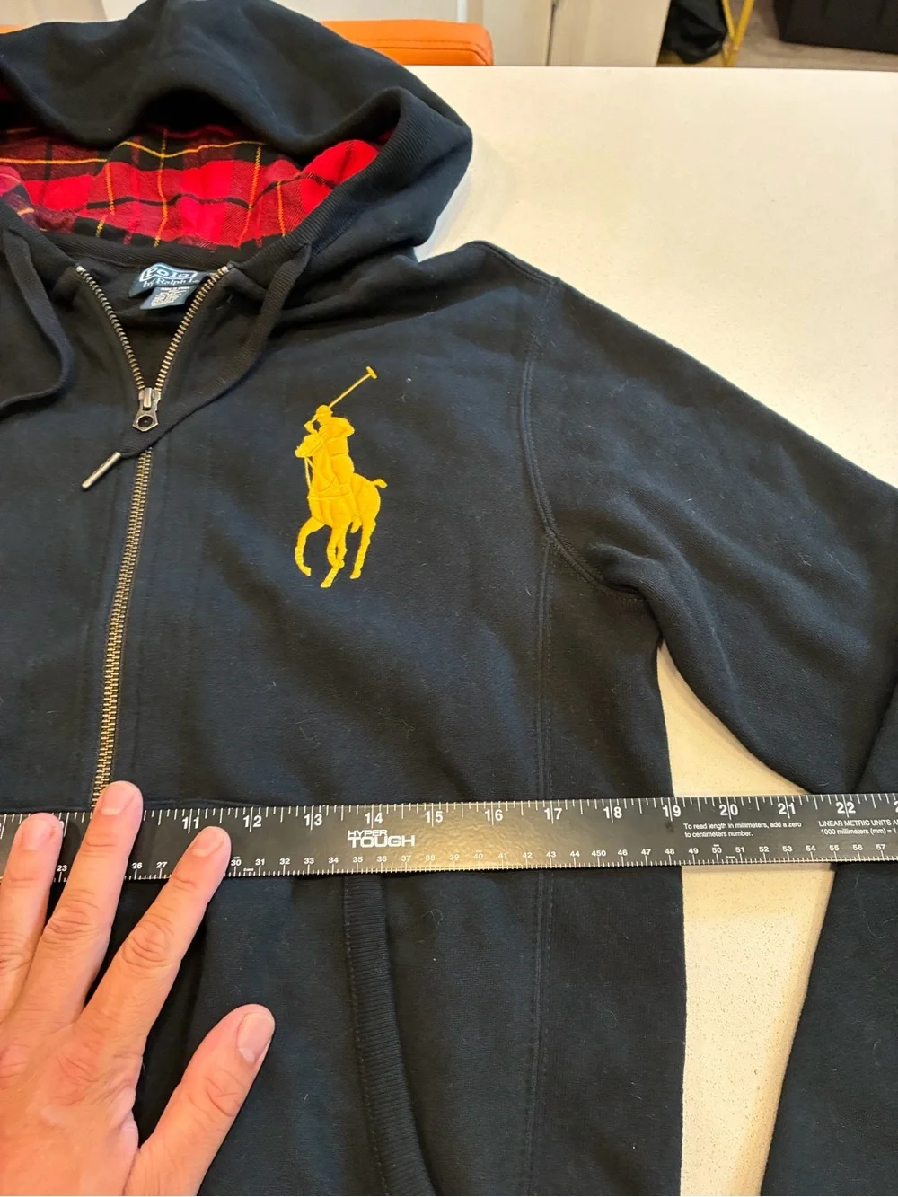 Polo Ralph Lauren Vintage Big Pony Full-Zip Hoodie - Small